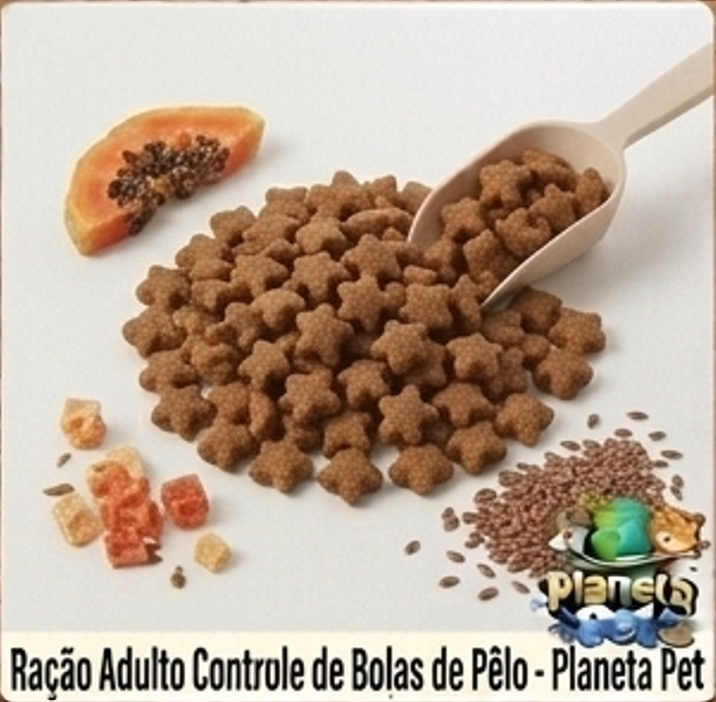Ração Adulto - Controle de Bolas de Pêlo - 1KG